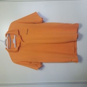 Columbia polo.  Orange.